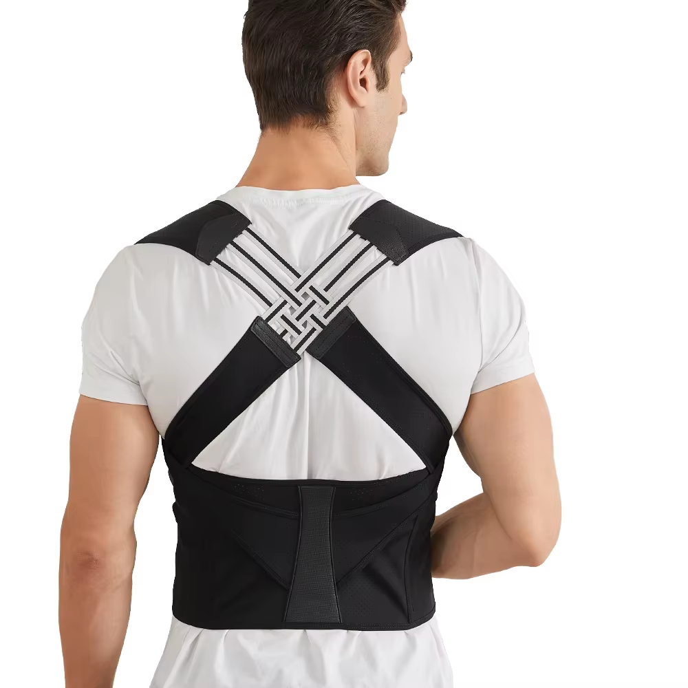 Correcteur de posture lombaire respirant pour soulager le mal de dos